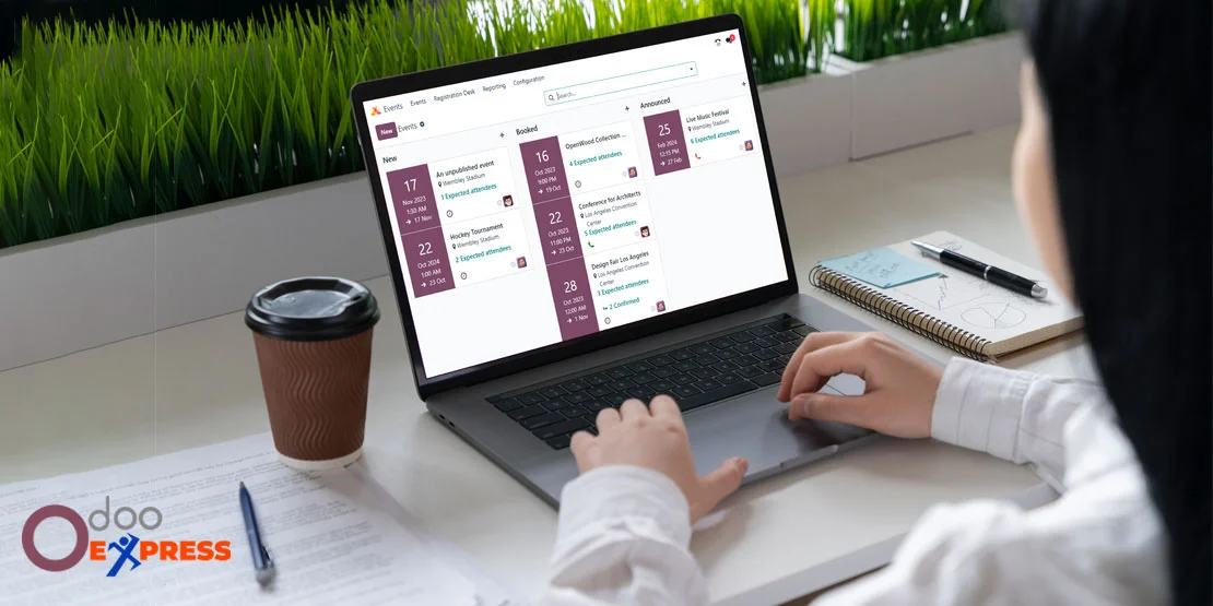 Odoo /Open Source ERP Events Management Software